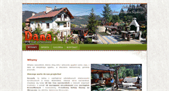 Desktop Screenshot of dana-szczyrk.pl